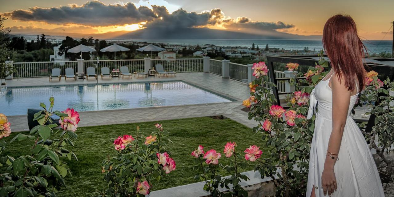 Cretan Blu Platanias Villa Platanés Exteriör bild