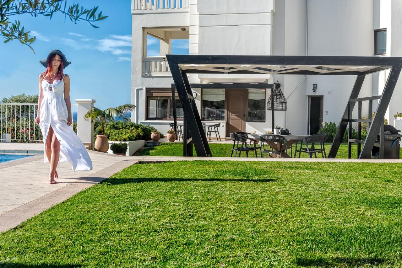 Cretan Blu Platanias Villa Platanés Exteriör bild