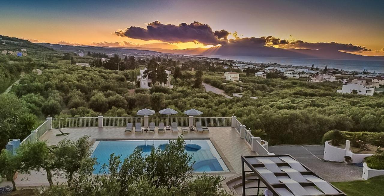 Cretan Blu Platanias Villa Platanés Exteriör bild